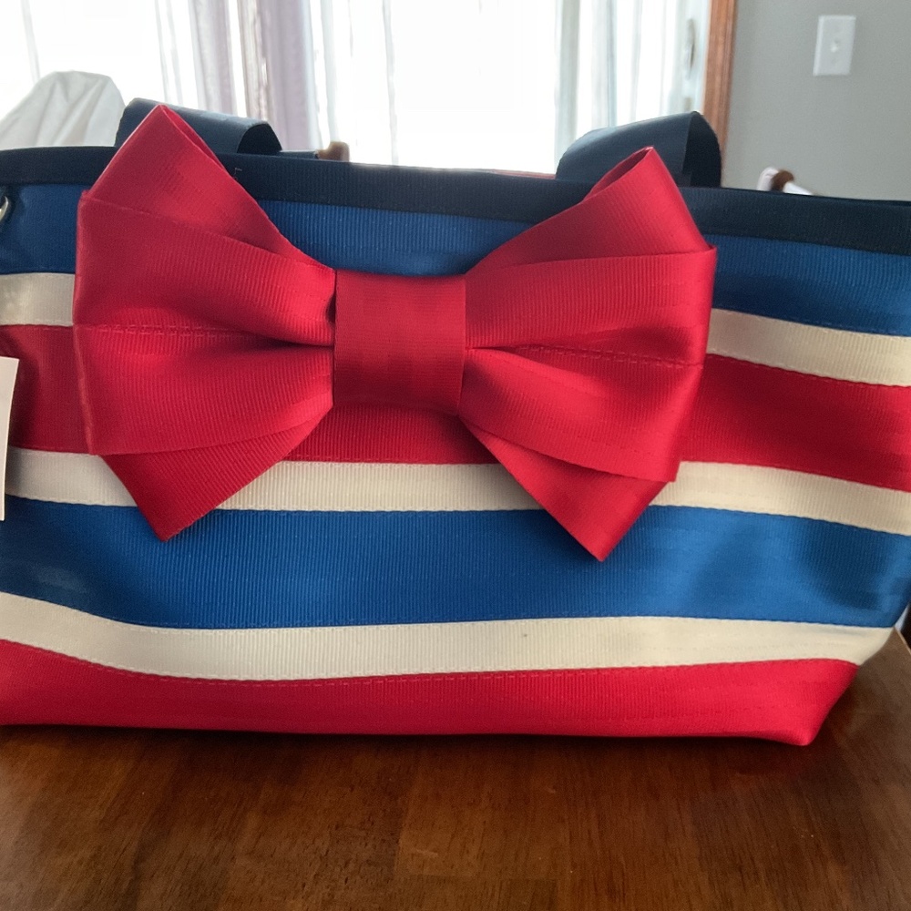 Harveys Red, White, and Blue Tote Bag